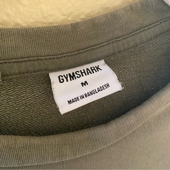GymShark Mens Powerwashed Crewneck Sweater - Picture 2 of 3